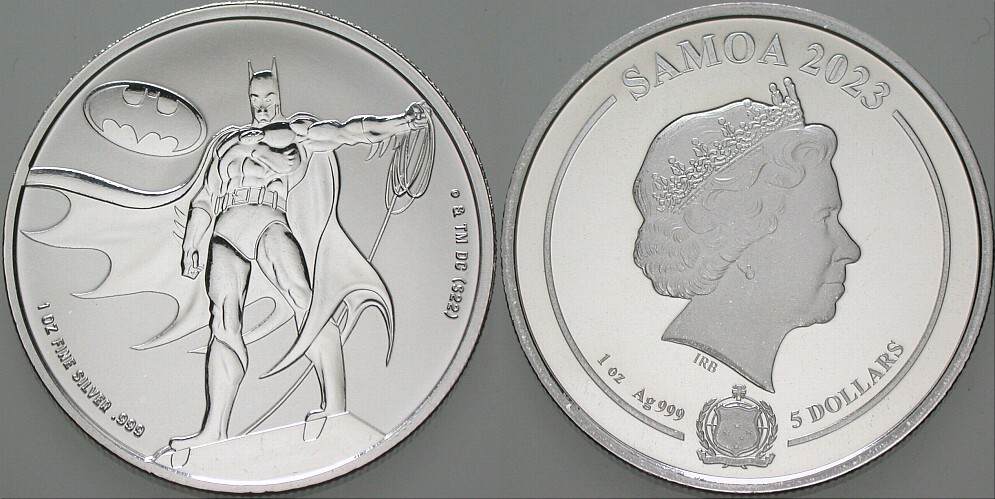 5 Dollar 2023 Stempelglanz, verkapselt