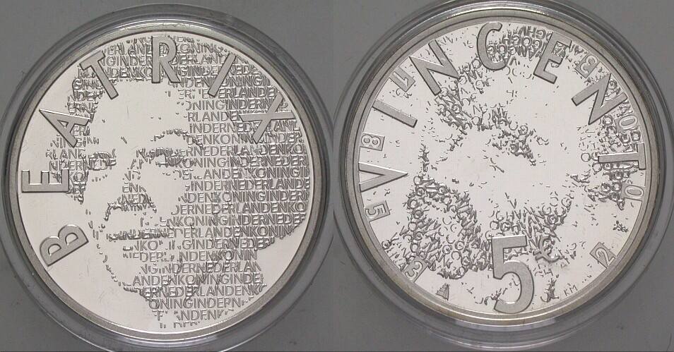 5 Euro 2003 Polierte Platte, verkapselt