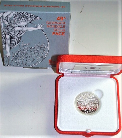 5 Euro 2016 Polierte Platte im Etui mit Zertifikat