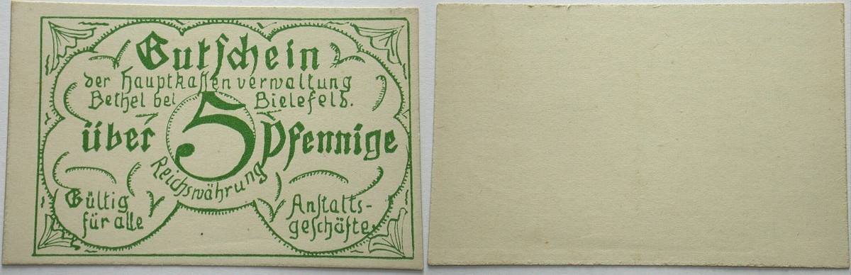 5 Pfennig o.D. (1920) Topp 71.08 Kassenfrisch