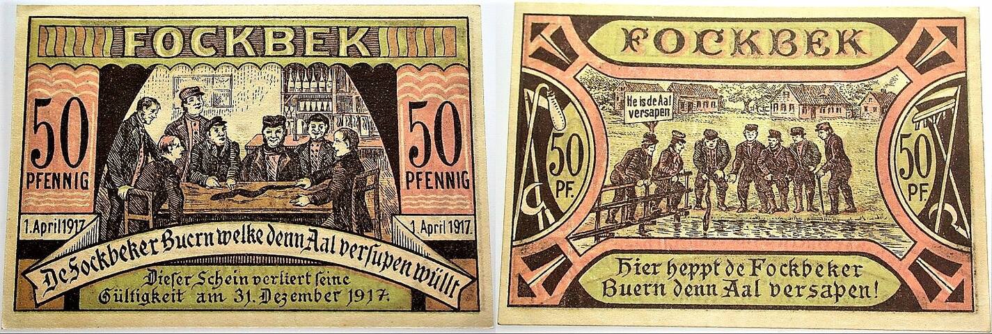 50 Pfennig 1.4.1917-31.12.1917 Grabowski/Mehl 370.1 Fast kassenfrisch