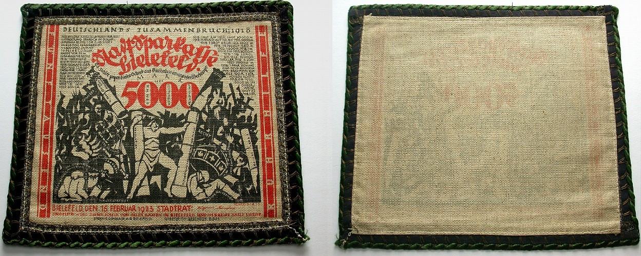 5000 Mark 15.2.1923 Grabowski 67 c Grasser/Pick 28 a Fast kassenfrisch