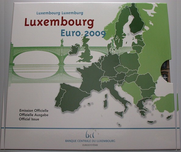 7,88 Euro,Kursmünzensatz 1 Cent-2 Euro 2009  Stempelglanz