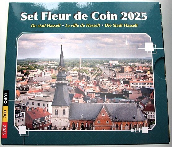 8,88 Euro, Kursmünzensatz 1 Cent-2 Euro + 2 x 2 1/2 Euro 2025  Stempelglanz