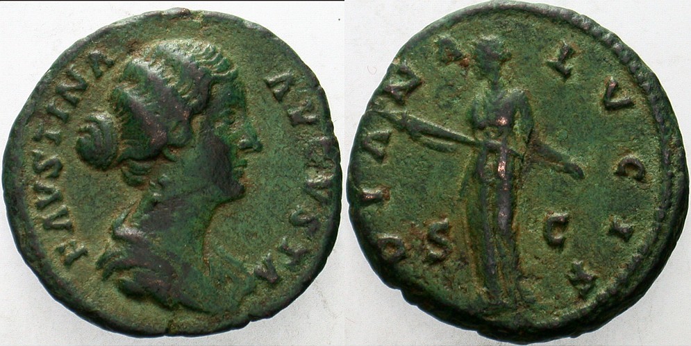 As 161/176 RIC 1629 Grüne Patina, sehr schön +