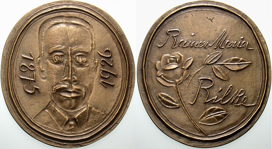 Bronzegußmedaille o.J Winz. Fehler, vorzüglich