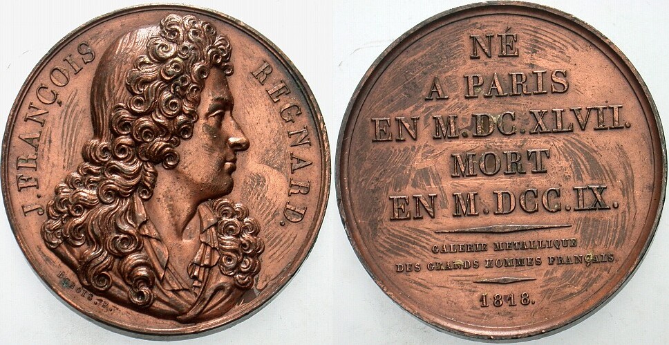 Bronzemedaille 1818  Patina, sehr schön