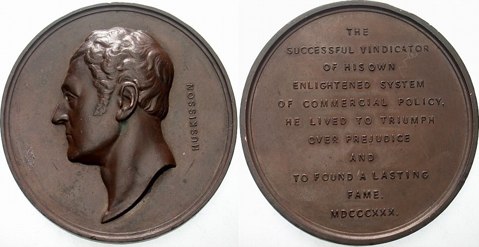 Bronzemedaille 1830 Wz. Kratzer, sehr schön