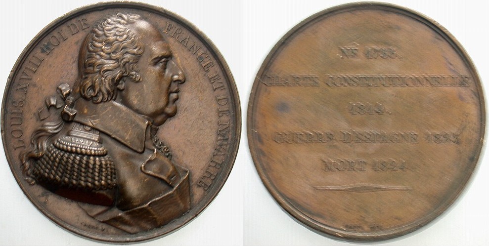 Bronzemedaille 1854 Sehr schön