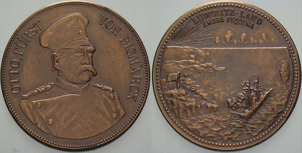 Bronzemedaille 1884 Bennert 23 Vorzüglich