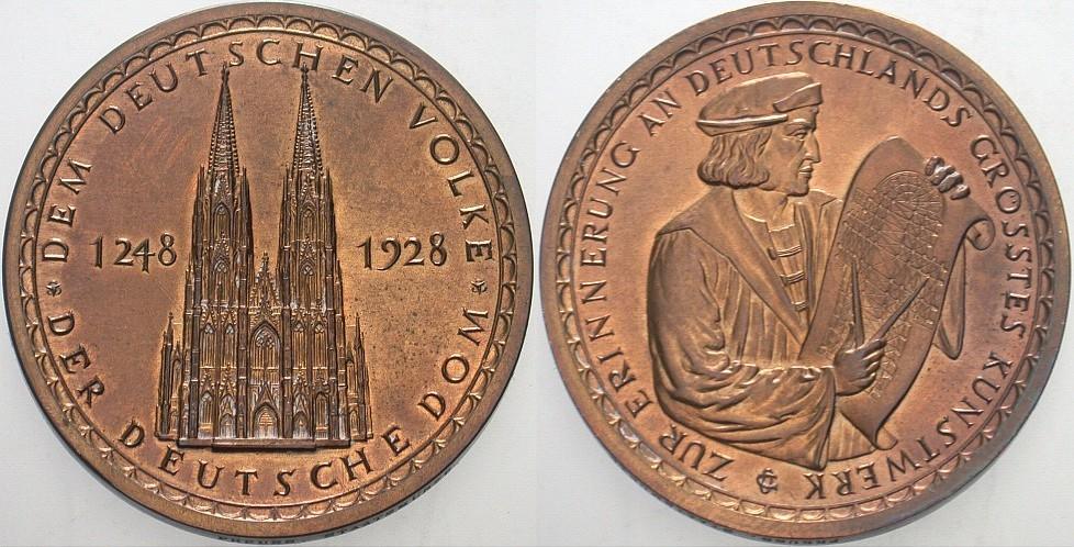 Bronzemedaille 1928 Weiler 380 Vorzüglich