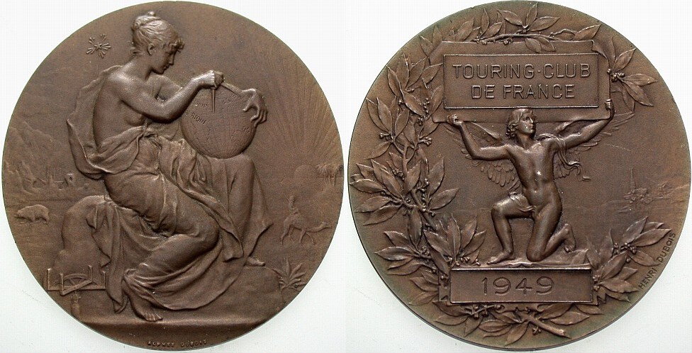 Bronzemedaille 1949 Vorzüglich
