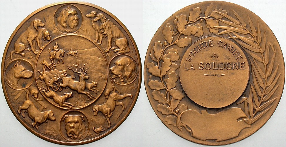 Bronzemedaille o.J. Fast vorzüglich