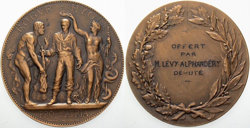 Bronzemedaille o.J. Sehr schön