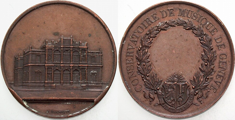 Bronzemedaille o.J. (um 1910)  Sehr schön