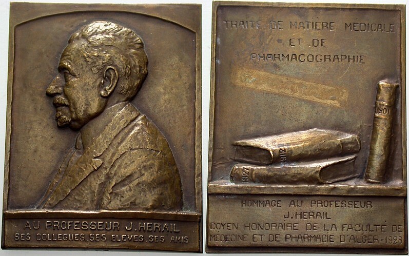 Bronzeplakette 1928  Vorzüglich