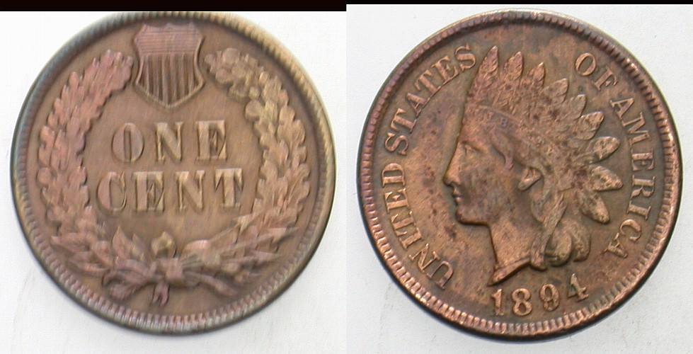 Cent 1894  Sehr schön