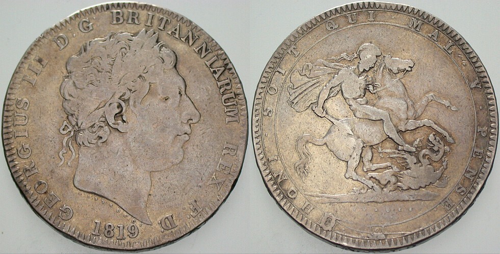Crown 1819 LX Krause/Mishler 675 Rdf., schön +