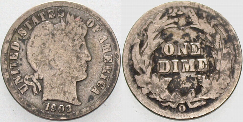 Dime 1903 Schön
