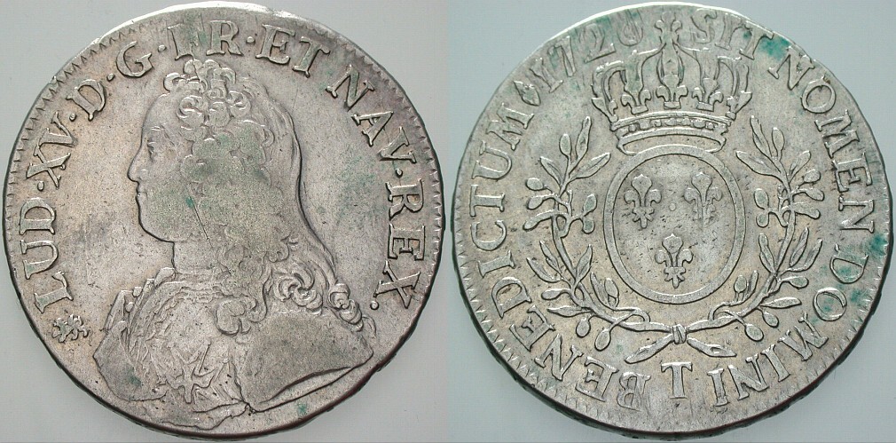 Ecu 1726 Gadoury 321 Dav. 1330 Sehr schön