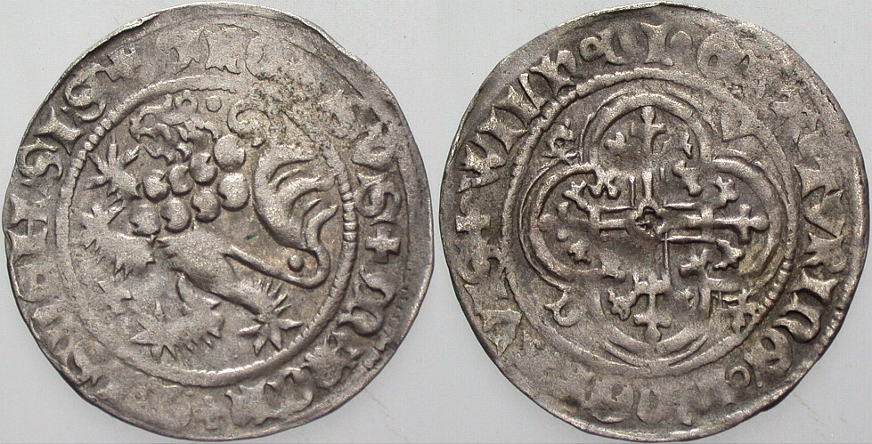 Groschen 1445-1465  Sehr schön