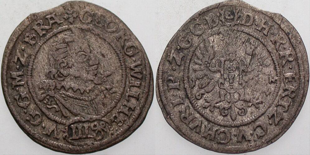 Kipper 3 Gröscher 1623 Bahrfeldt 679 Fast sehr schön