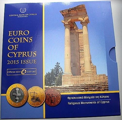 Kursmünzensatz 1 Cent-2 Euro 2015  Stempelglanz