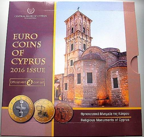 Kursmünzensatz 1 Cent-2 Euro 2016  Stempelglanz