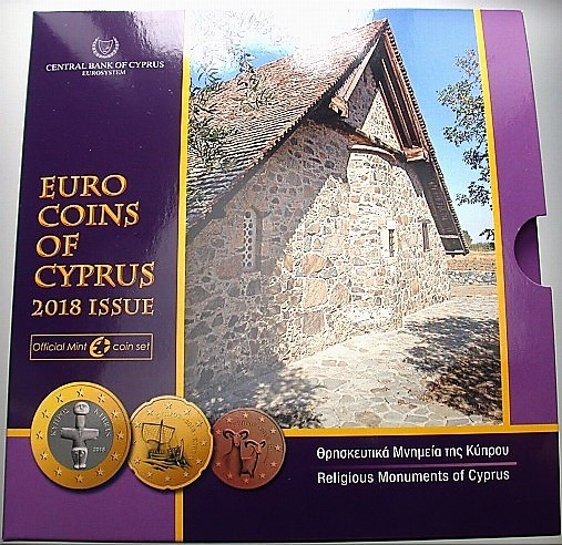 Kursmünzensatz 1 Cent-2 Euro 2018 Stempelglanz