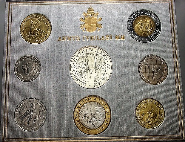 Kursmünzensatz, 2880 Lire 2000 Brilliant unzirkuliert