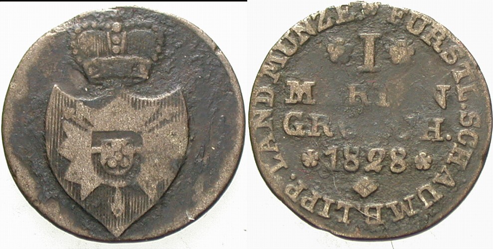 Mariengroschen 1828 Jaeger 3 AKS 10 Schön - sehr schön