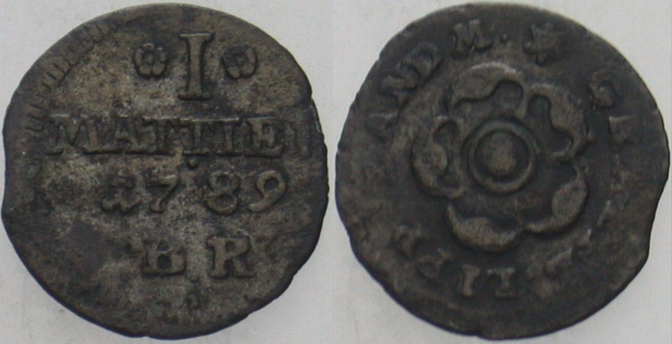 Matthier 1789 Grote 316 Fast sehr schön