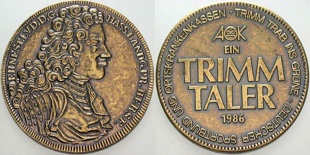 Medaille 1986 Vorzüglich