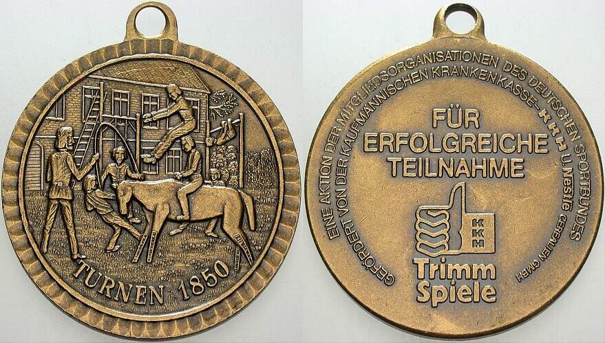 Medaille o.J. Mit Originalhenkel, sehr schön - vorzüglich