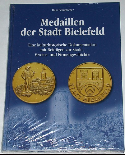 MEDAILLEN DER STADT BIELEFELD 2007 Hardcover, neuwertig, originalverpackt