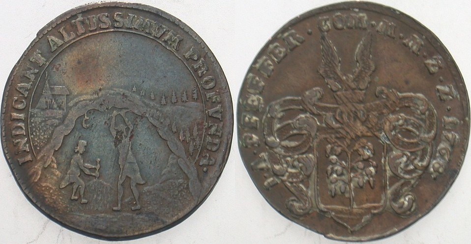 Münzmeisterpfennig 1768 Neumann 31766 Etwas Belag, sehr schön