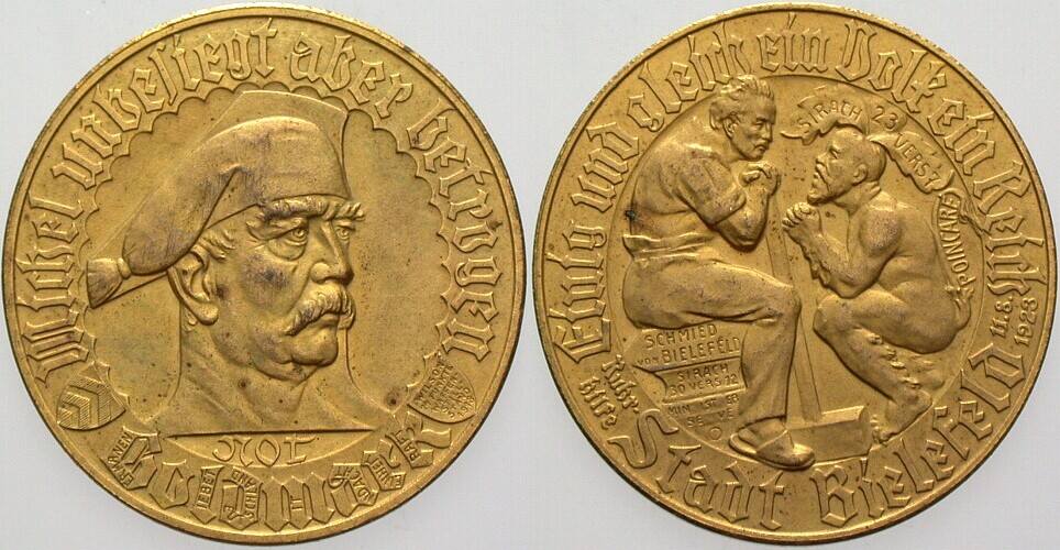 Notgoldmark 1923 Menzel 2776.1 Frenzel 633.1.1 Stange 277 Vorzüglich