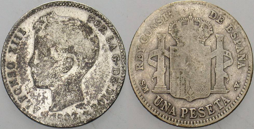 Peseta 1902 KM. 706 Schön