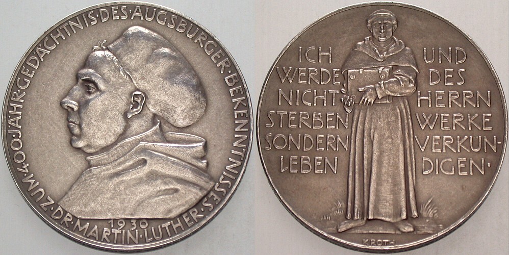 Silbermedaille 1930 Slg. Whiting 900 Kl. Rdf., sehr schön - vorzüglich