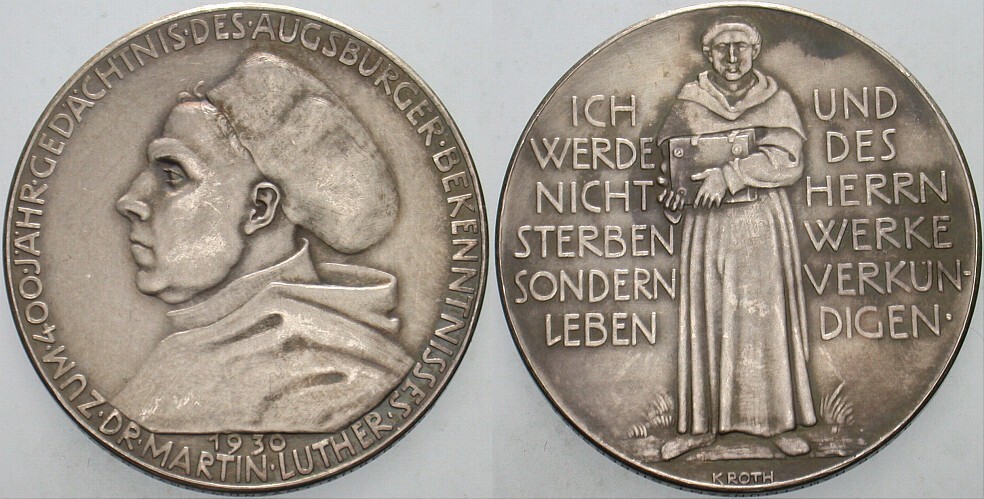 Silbermedaille 1930 Slg. Whiting 900 Patina, mattiert, vorzüglich