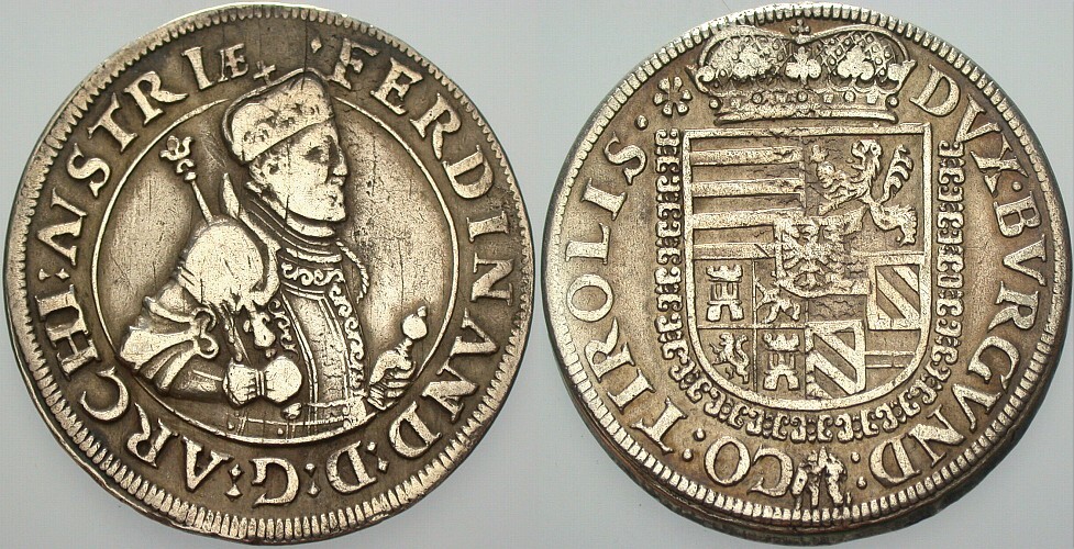 Taler o.J. Dav. 8097 Vogelhuber 87 var. Fast sehr schön/sehr schön