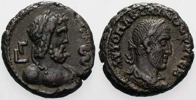 Tetradrachme 235-238 Attraktives sehr schön